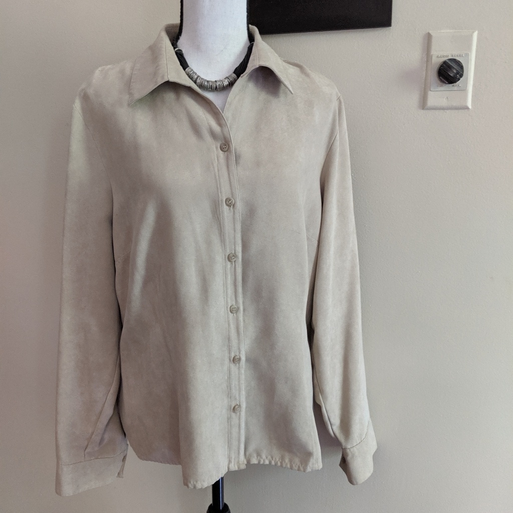 Nwot Button Down Top